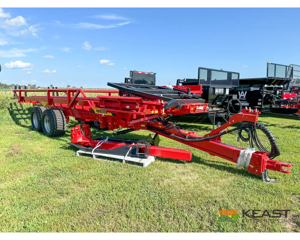 Anderson RBM2000 20 Bale Carrier Self Loading Arm Chain Bale Pusher Bale Carriers