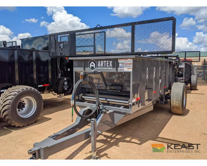 Artex S200 Manure Spreader – 320 cu ft Capacity Vertical Beaters Manure Spreaders