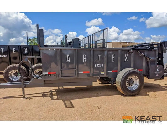 Artex S200 Manure Spreader – 320 cu ft Capacity Vertical Beaters Manure Spreaders