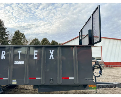 Artex SB600 Manure Spreader – 616 Cu Ft Struck Capacity Vertical Beaters Manure Spreaders