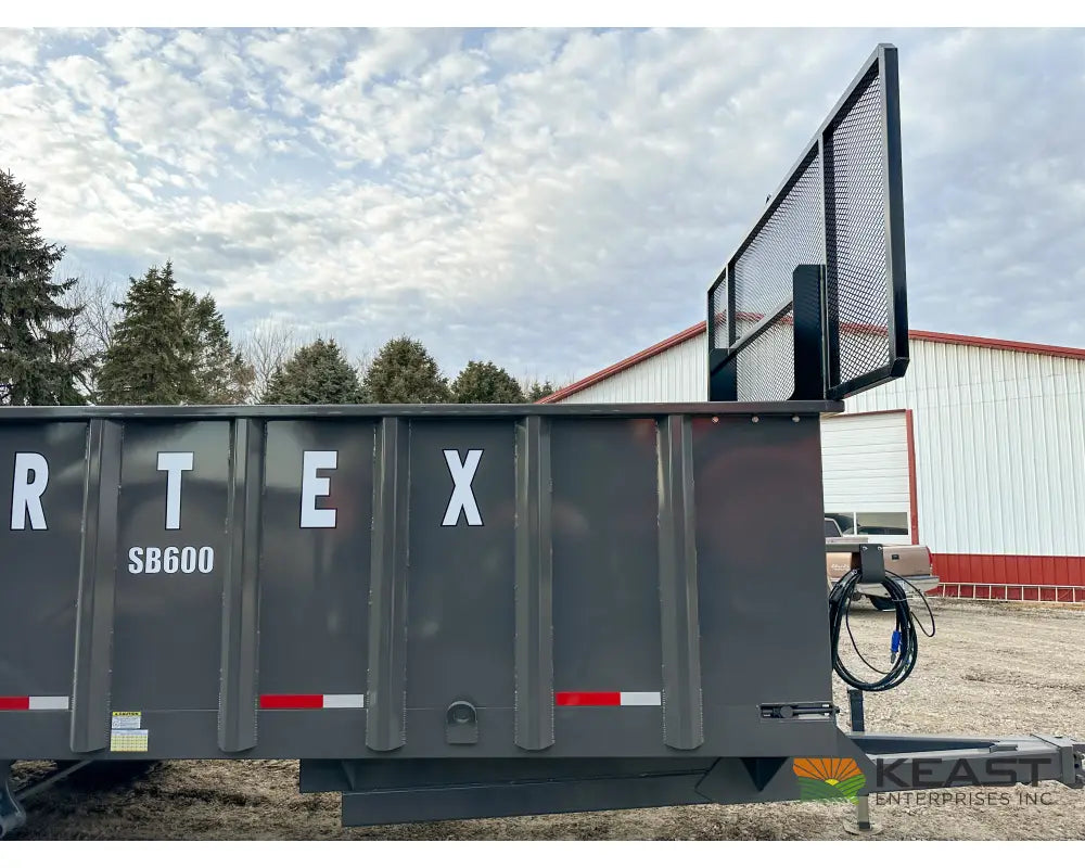 Artex SB600 Manure Spreader – 616 Cu Ft Struck Capacity Vertical Beaters Manure Spreaders