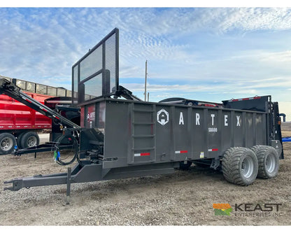 Artex SB600 Manure Spreader – 616 Cu Ft Struck Capacity Vertical Beaters Manure Spreaders