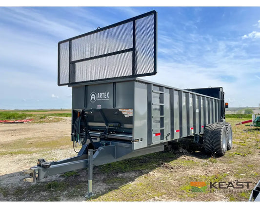 Artex SBX800 Manure Spreader – 858 Cu Ft Capacity Vertical Beaters Manure Spreaders
