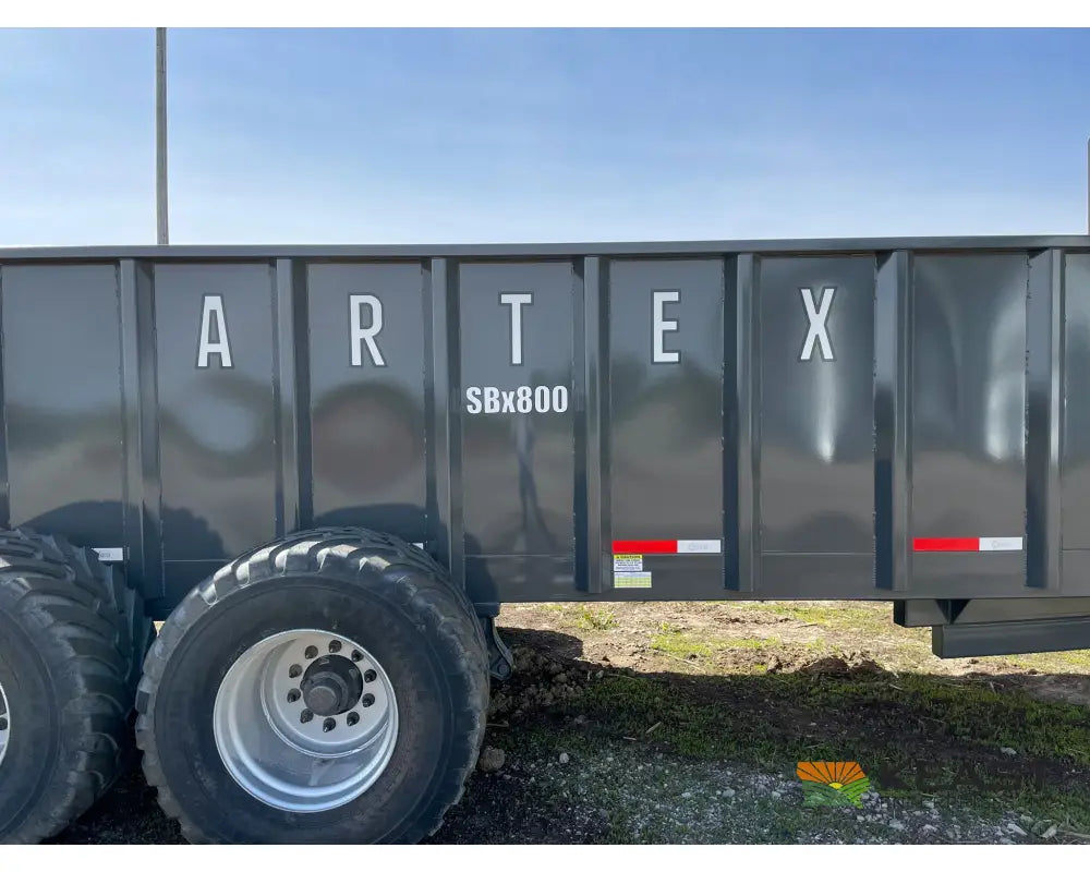 Artex SBX800 Manure Spreader – 858 Cu Ft Capacity Vertical Beaters Manure Spreaders