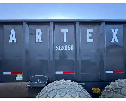 Artex SBX950 Manure Spreader – 975 Cu Ft Capacity Vertical Beaters Manure Spreaders