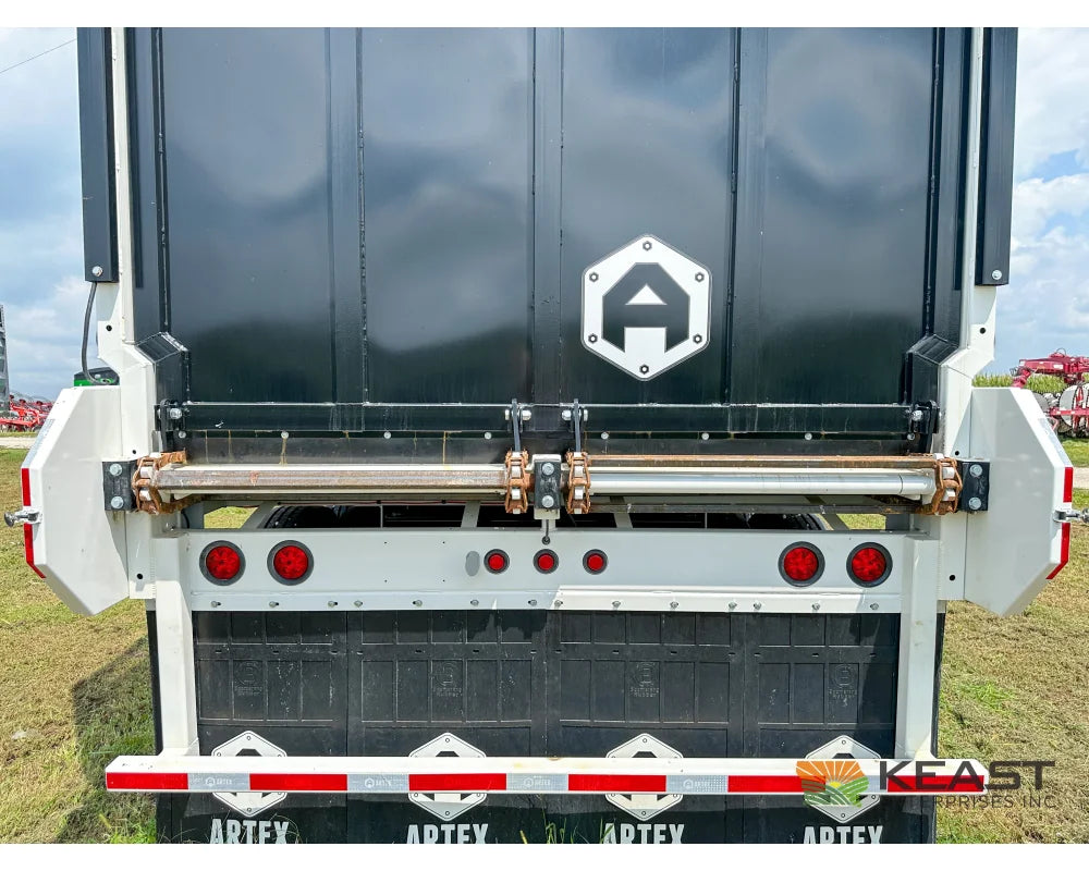 Artex TR3606 8 36’ Chainfloor Forage Trailer Spring Ride Aluminum Outer Rims Air Lift Tailgate Forage Trailers