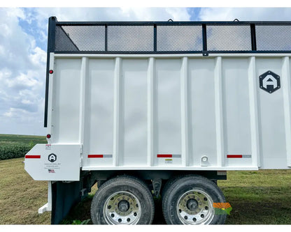 Artex TR3606 8 36’ Chainfloor Forage Trailer Spring Ride Aluminum Outer Rims Air Lift Tailgate Forage Trailers