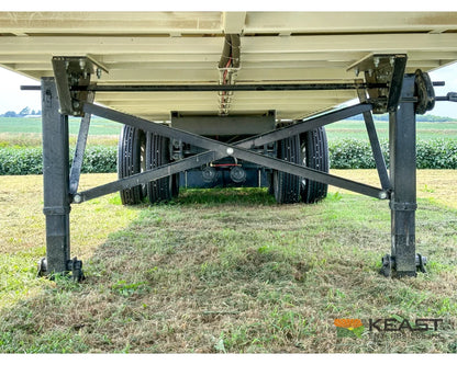 Artex TR3606 8 36’ Chainfloor Forage Trailer Spring Ride Aluminum Outer Rims Air Lift Tailgate Forage Trailers