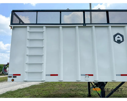 Artex TR3606 8 36’ Chainfloor Forage Trailer Spring Ride Aluminum Outer Rims Air Lift Tailgate Forage Trailers