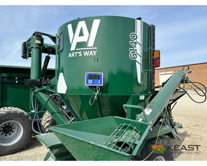 Art’s Way 6140 Cattle Maxx Roller Mill Mixer 140 Bushel Tank 20’’ Roller Mill Feed Auger Grinder Mixers