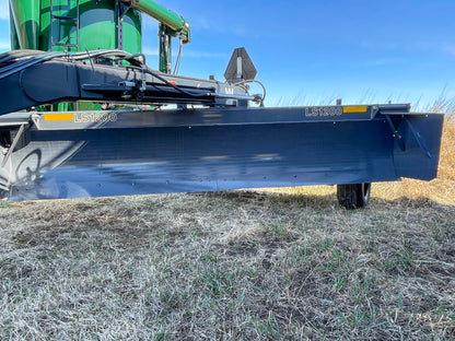 Art's Way LS1200 12-foot pull-type grader, Standard configuration, 12-foot blade face and cutting edge