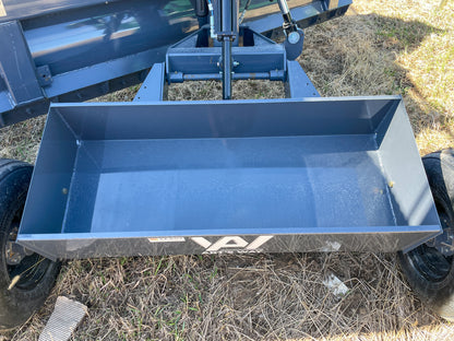 Art's Way LS1200 12-foot pull-type grader, Standard configuration, rear weight box