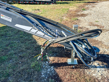 Art's Way LS1400 14-foot pull-type grader, Standard configuration, hitch, hydraulic hoses and parking jack