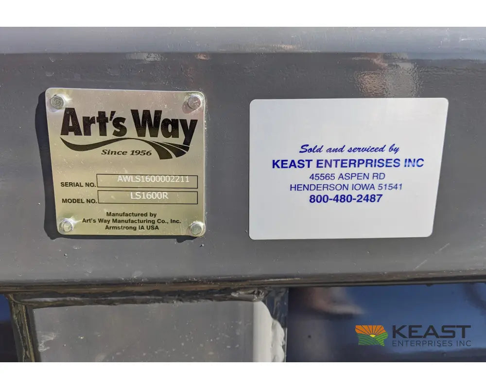 Art’s Way LS1600 Rear Blade – 16’ Width 15° Tilt 43° Swing Rear Blades