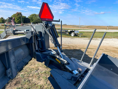 Art's Way LS1600 16-foot pull-type grader, Standard configuration, rear frame and hydraulic cylinders