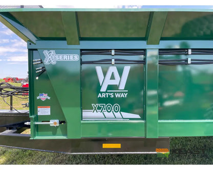 Art’s Way X700 Manure Spreader – 683 Cu Ft Heaped Capacity Vertical Beaters Manure Spreaders