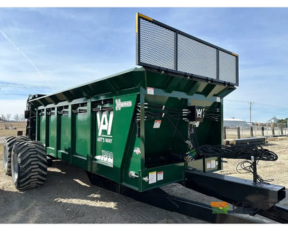 Art’s Way X900 Manure Spreader – 909 Cu Ft Heaped Capacity Vertical Beaters Manure Spreaders