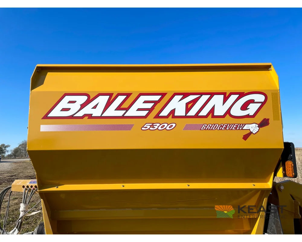 Bale King 5400 Bale Processor - 2 Bale Capacity Hydraulic Bale Roller Bale Processors