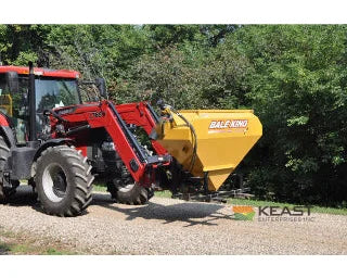 Bale King GT40 fork-mounted grain feeder