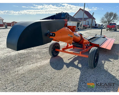 Batco FX1800 Electric Pitstop Conveyor Drive Over Hopper 25′ Length 18″ Belt Up to 11,000 BPH Conveyors