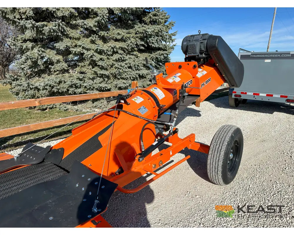 Batco FX1800 Electric Pitstop Conveyor Drive Over Hopper 25′ Length 18″ Belt Up to 11,000 BPH Conveyors