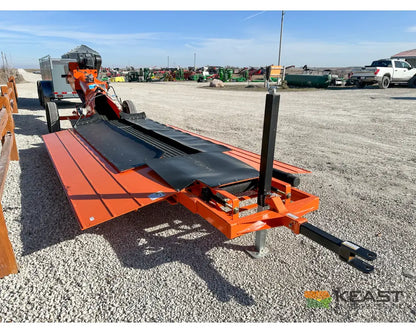 Batco FX1800 Hydraulic Drive Pitstop Conveyor Drive-Over Hopper 25′ Length Up to 11,000 BPH Conveyors
