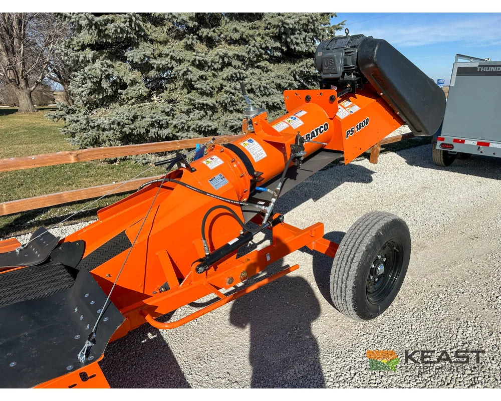 Batco FX1800 Hydraulic Drive Pitstop Conveyor Drive-Over Hopper 25′ Length Up to 11,000 BPH Conveyors
