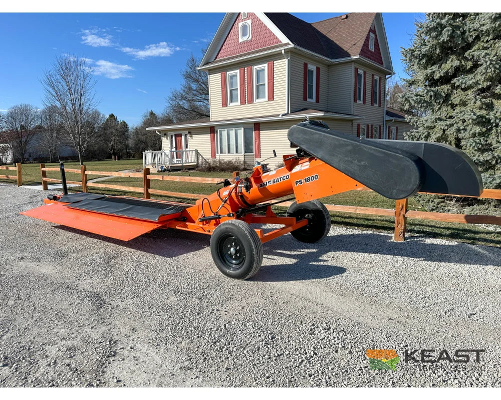 Batco FX1800 Hydraulic Drive Pitstop Conveyor Drive-Over Hopper 25′ Length Up to 11,000 BPH Conveyors