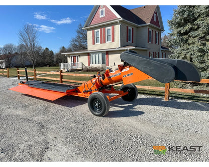 Batco FX1800 Hydraulic Drive Pitstop Conveyor Drive-Over Hopper 25′ Length Up to 11,000 BPH Conveyors