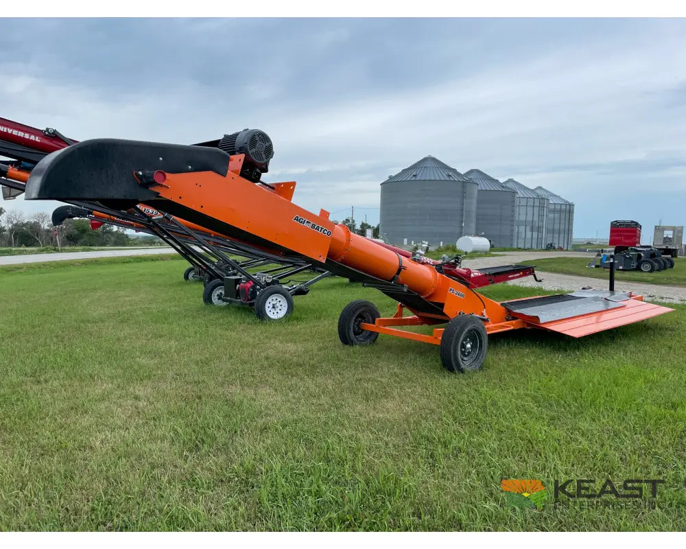 Batco FX2400 Electric Pitstop Conveyor Drive-Over Hopper 27′ Length Up to 18,000 BPH Conveyors