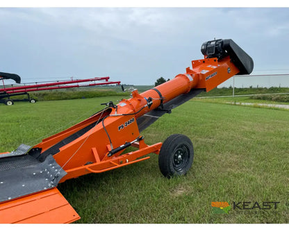 Batco FX2400 Electric Pitstop Conveyor Drive-Over Hopper 27′ Length Up to 18,000 BPH Conveyors