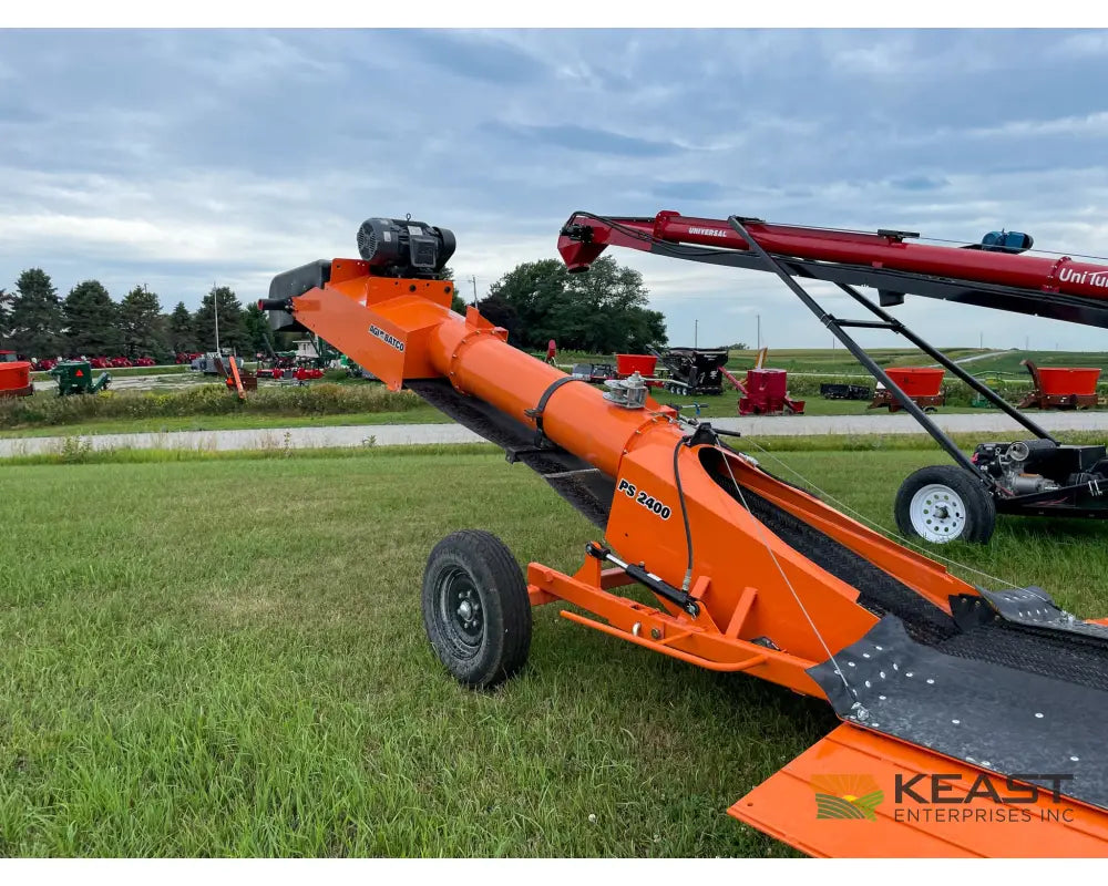 Batco FX2400 Electric Pitstop Conveyor Drive-Over Hopper 27′ Length Up to 18,000 BPH Conveyors