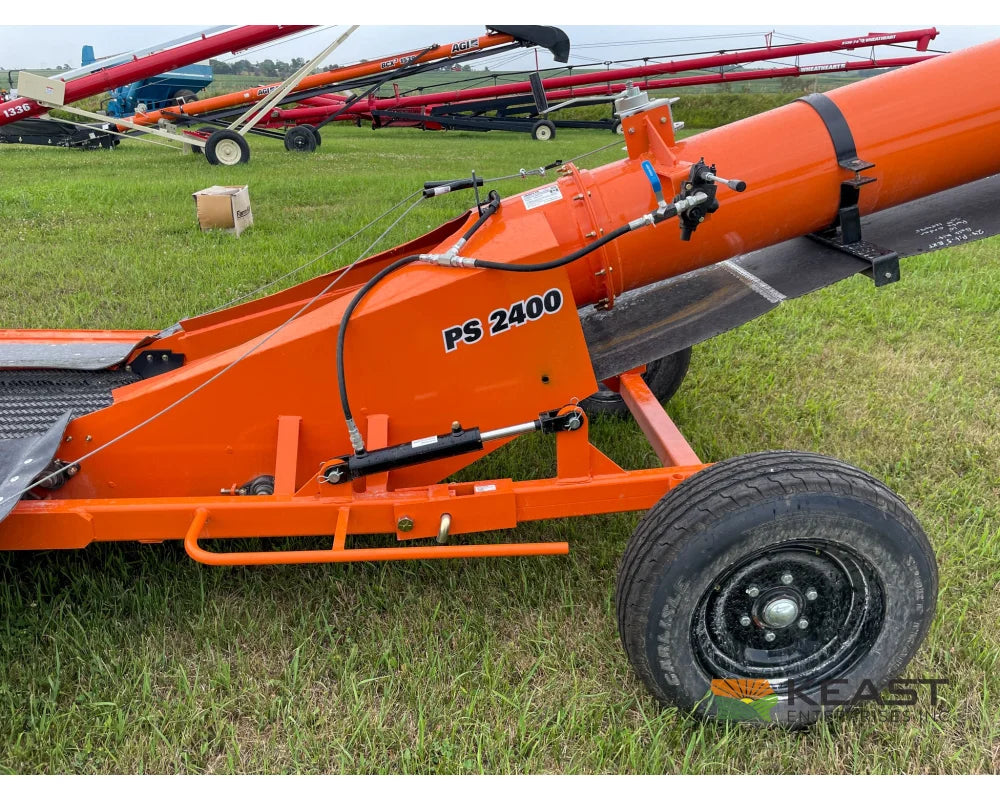 Batco FX2400 Electric Pitstop Conveyor Drive-Over Hopper 27′ Length Up to 18,000 BPH Conveyors