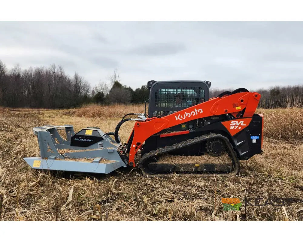 Baumalight CF772 Heavy Duty Open-Front Skid Steer Rotary Brush Cutter 72’’ Cut Brush Cutters