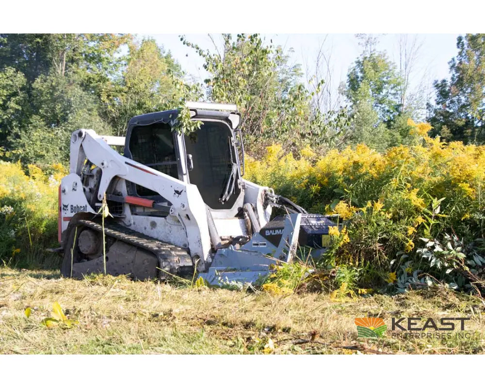 Baumalight CF772 Heavy Duty Open-Front Skid Steer Rotary Brush Cutter 72’’ Cut Brush Cutters