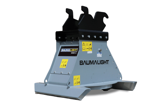 Baumalight CXC530 excavator brush cutter, whole attachment view