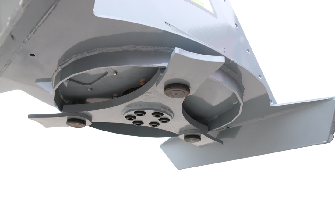 Baumalight CXC530 cutter underside and swing blades
