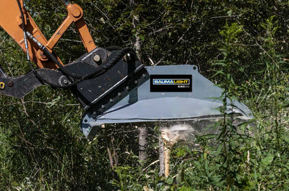 Baumalight CXC550 cutter working on a small tree