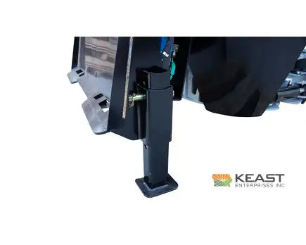 Baumalight DR438 38’’ Industrial Skid Steer Tree Spade - Electric Controls 4-Blade Semi-Truncated Design Tree Spades