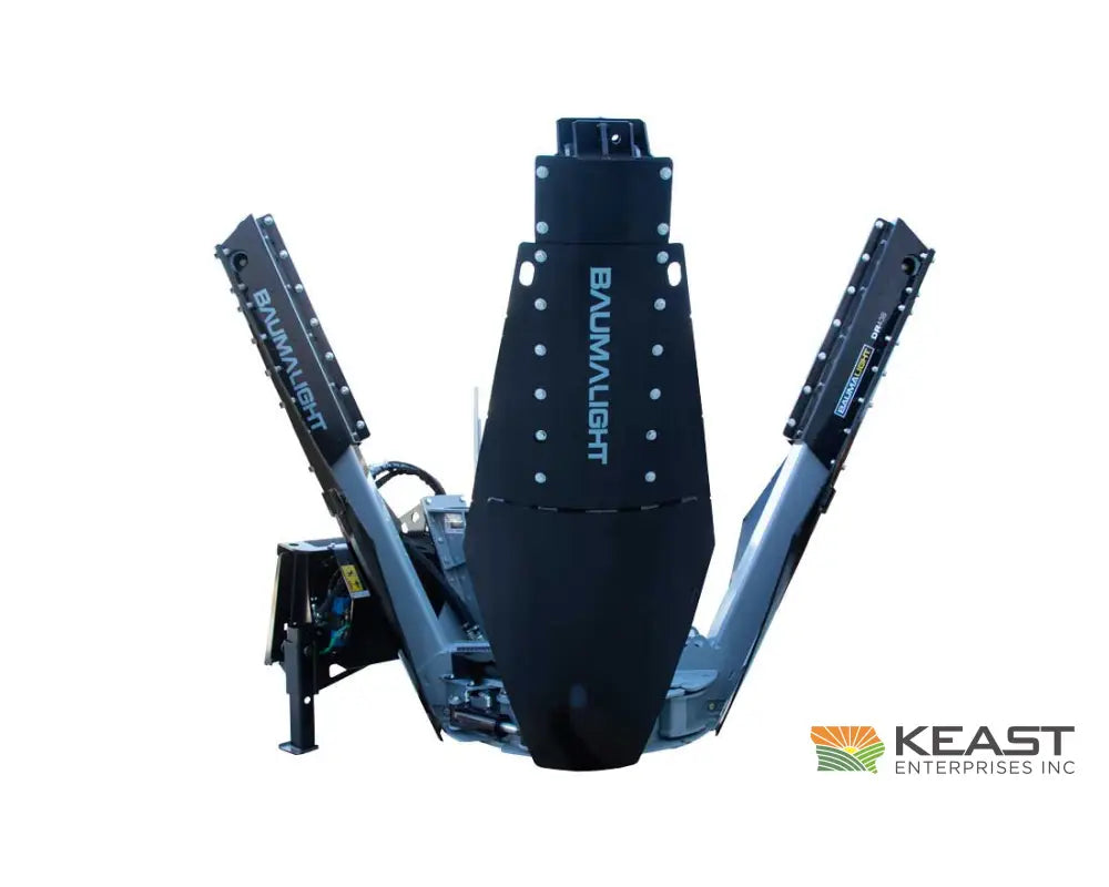 Baumalight DR438 38’’ Industrial Skid Steer Tree Spade - Electric Controls 4-Blade Semi-Truncated Design Tree Spades