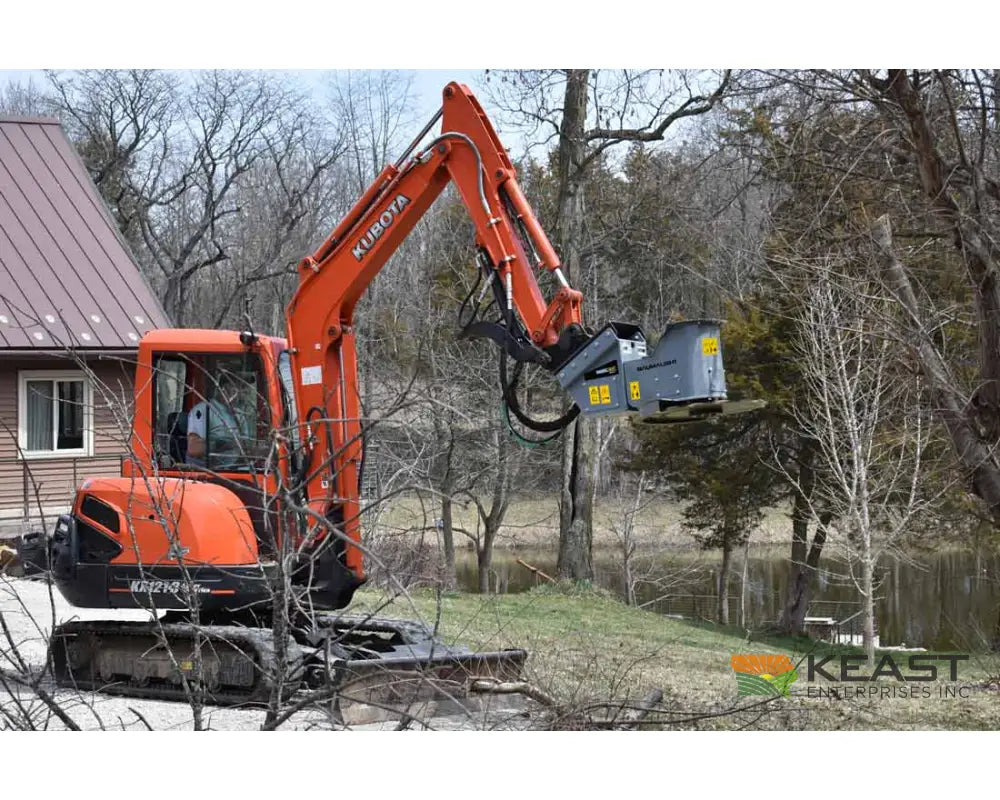 Baumalight DXA530 Articulating Excavator Tree Saw 30’’ Blade 10-40 GPM Piston Motor 10’’ Cut Tree Saws