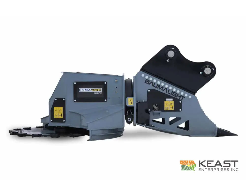 Baumalight DXD752 Articulating Excavator Tree Saw 52’’ Blade 25-60 GPM Piston Motor 20’’ Cut Tree Saws