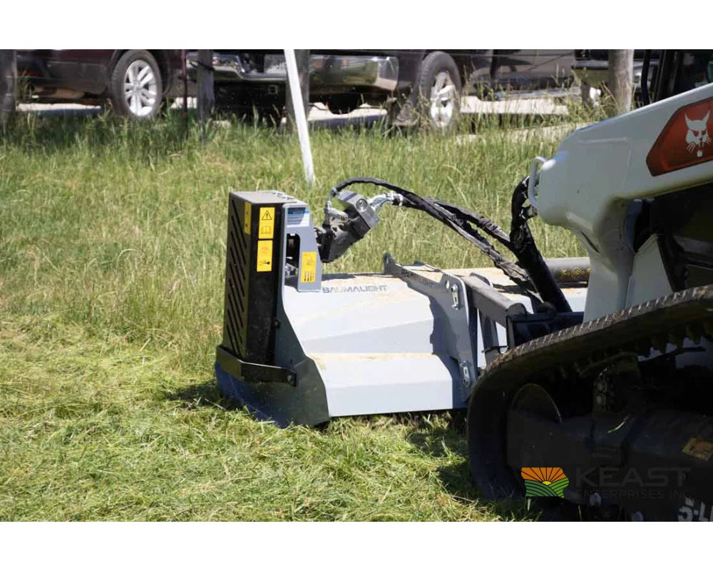 Baumalight FEB700 80’’ Skid Steer Flail Mower - F7000 Flail Teeth Bent Axis Piston Motor 18-35 GPM Flail Mowers