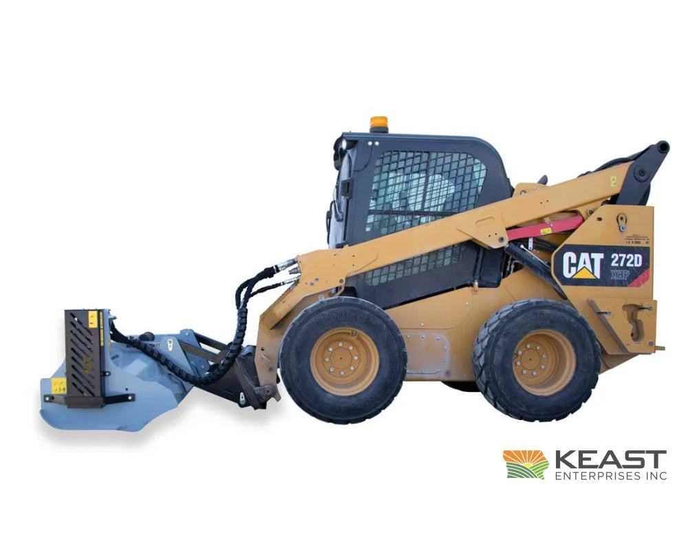 Baumalight FEB700 80’’ Skid Steer Flail Mower - F7000 Flail Teeth Bent Axis Piston Motor 18-35 GPM Flail Mowers