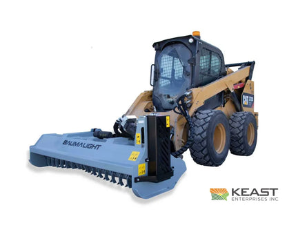 Baumalight FEB700 80’’ Skid Steer Flail Mower - F7000 Flail Teeth Bent Axis Piston Motor 18-35 GPM Flail Mowers