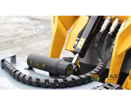 Baumalight FMM148 48’’ Mini Skid Steer Flail Mower - 30 F2000 Flail Teeth Adjustable Roller Bar Flail Mowers