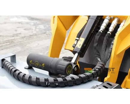 Baumalight FMM148 48’’ Mini Skid Steer Flail Mower - 30 F2000 Flail Teeth Adjustable Roller Bar Flail Mowers