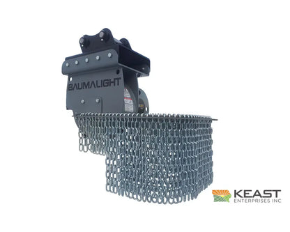 Baumalight GXM350 Excavator Stump Grinder For 1.5-4.5 Ton Excavators Mulchers