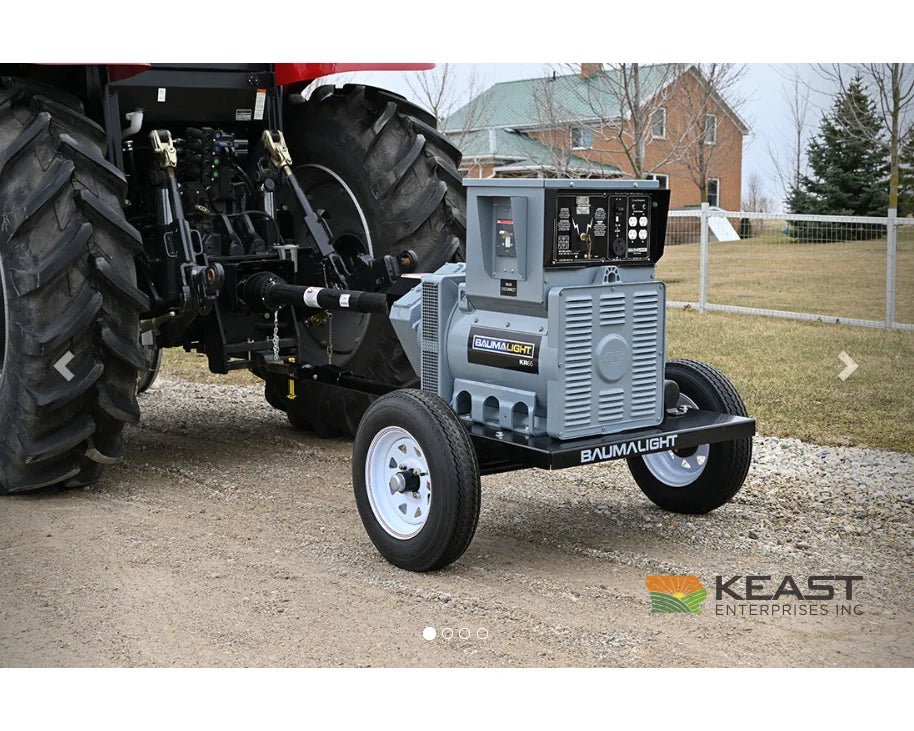 Baumalight KR52 PTO Generator 52 kW Single Phase 120/240V 225 Amps Generators