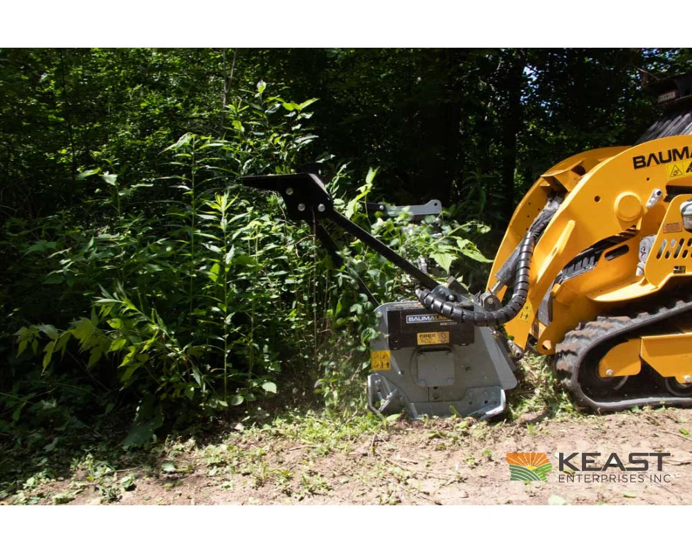 Baumalight MS530M Mini Skid Steer Mulcher 42″ Path Width Hoses & Couplers Included Mulchers